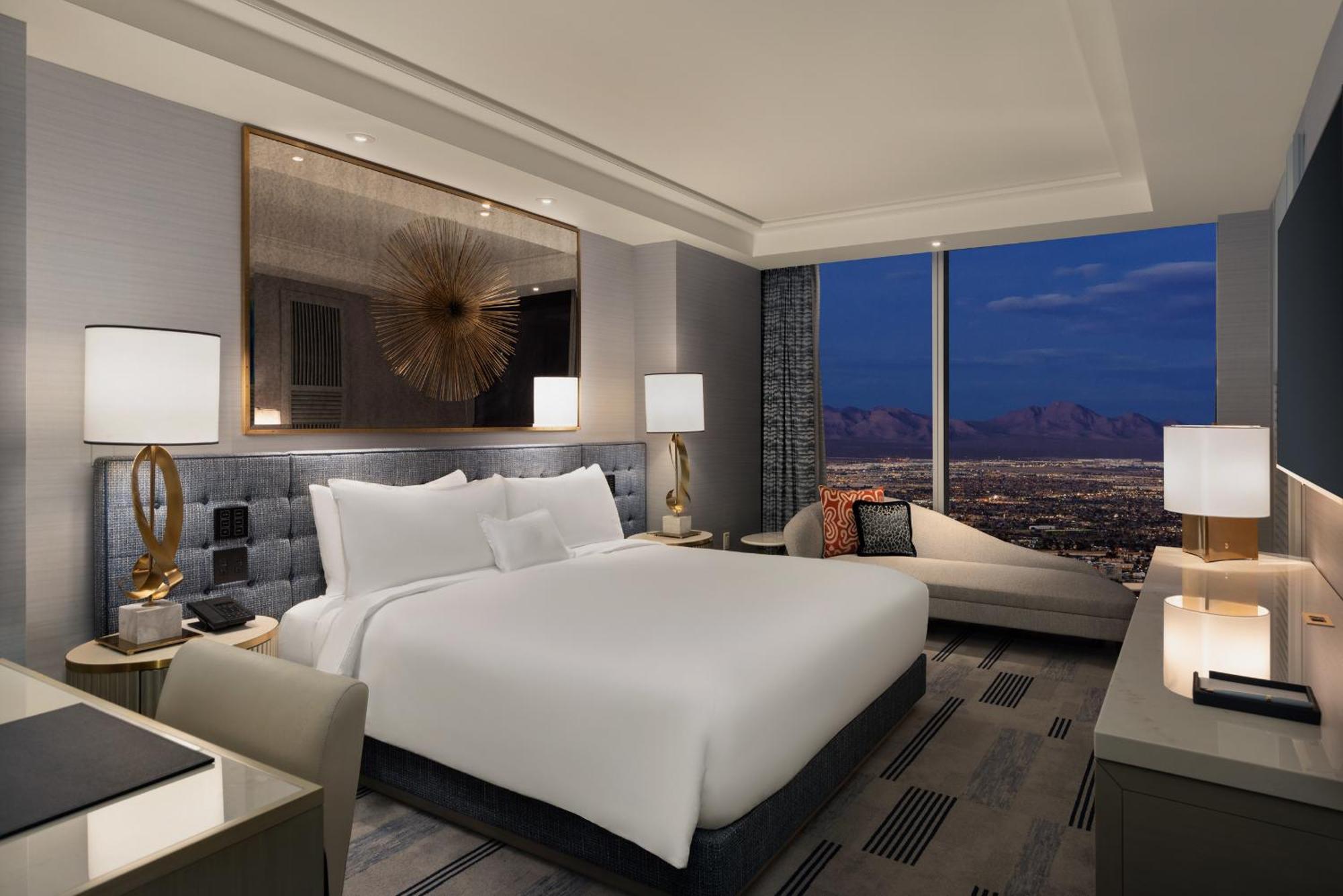 Fontainebleau Las Vegas Exterior photo A guest room at the new Encore