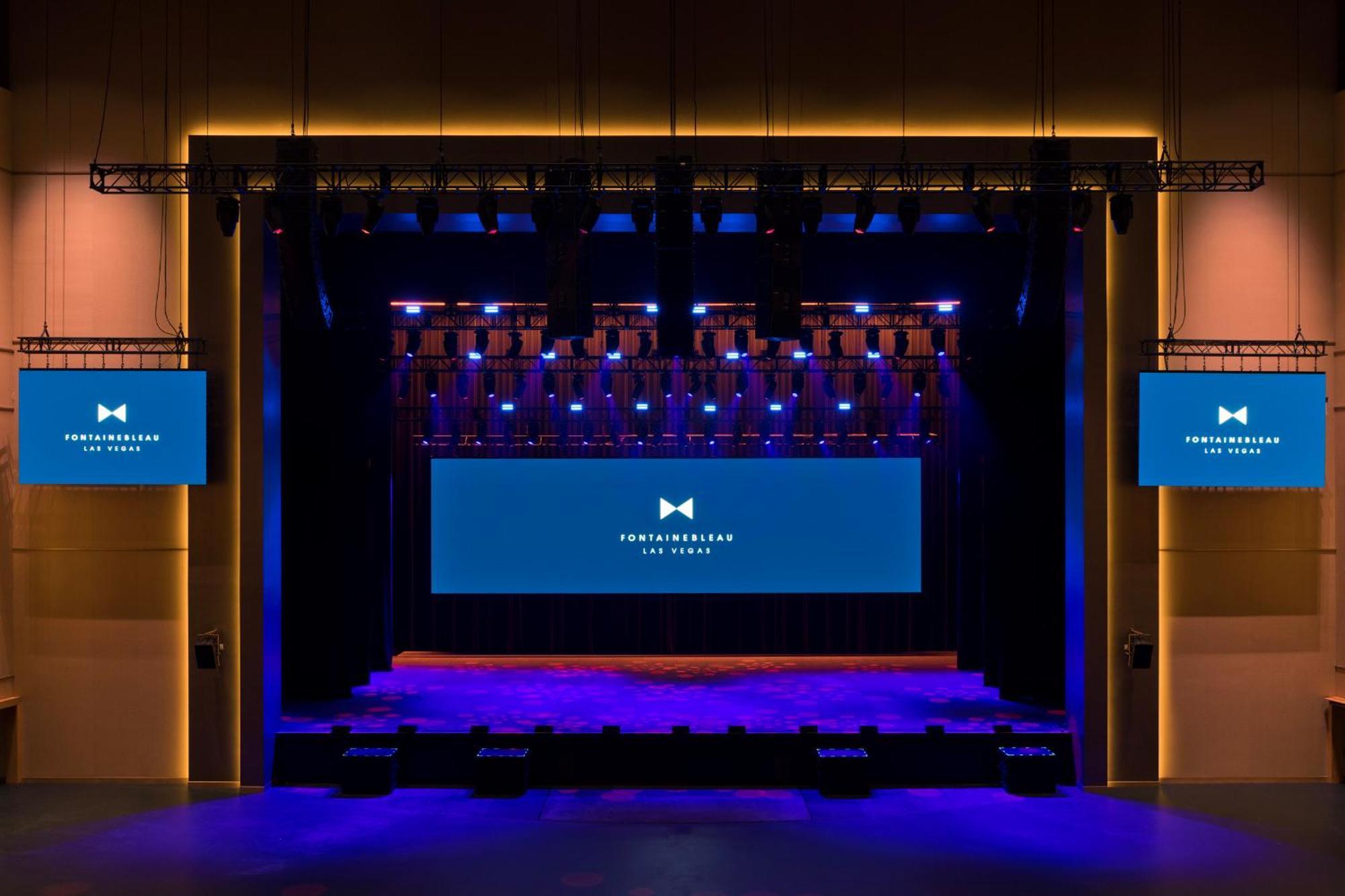 Fontainebleau Las Vegas Exterior photo The stage of the theatre